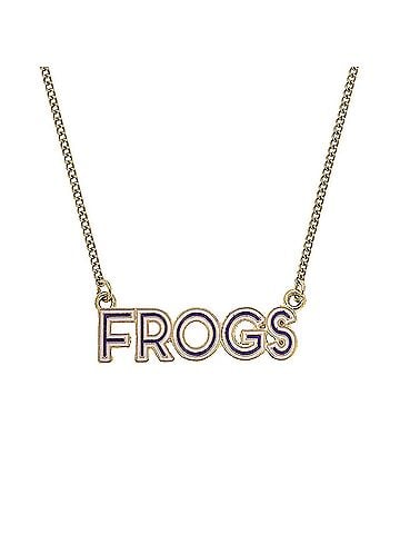 Canvas Women's Horned Frogs Enamel Necklace (view 1)