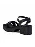 XTI Black Women's Combat Sandals Size 6 - photo 3