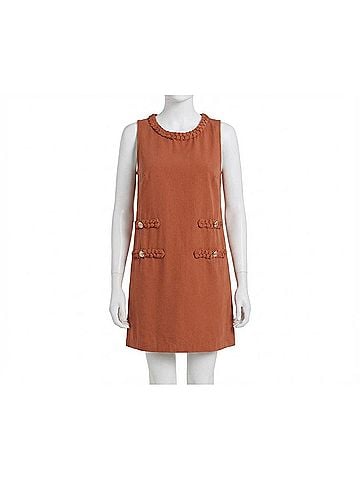 Entro Braided Trim Dress (view 1)