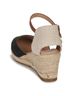 XTI Black Women's Wedge Sandals Size 7 - photo 5