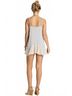 Umgee Silver Lace Flared Tank Top in Silver Size XL - photo 5