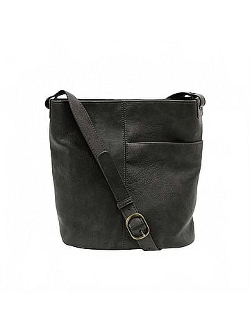 Joy Susan Women's Bindi Bucket Bag in Iron (view 1)