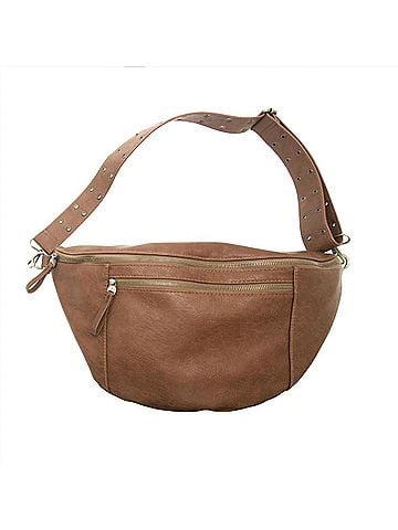 Joy Susan Women's Mel Large Sling Bag in Russet Brown (view 1)