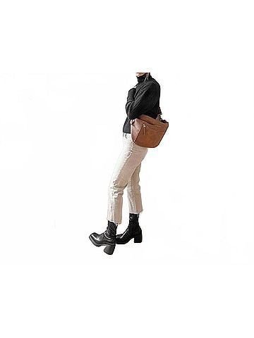 Joy Susan Women's Mel Large Sling Bag in Russet Brown (view 2)