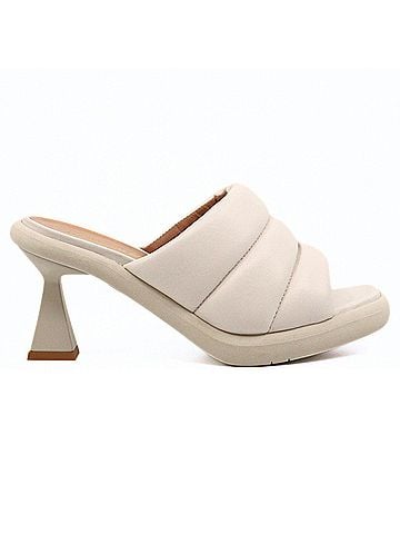 All Black Women's Molto Bella Heels in Ivory (view 1)