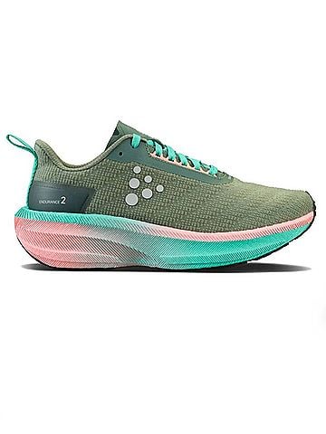 Craft Women's Endurance 2 Running Shoes in Leaf/Eon (view 1)