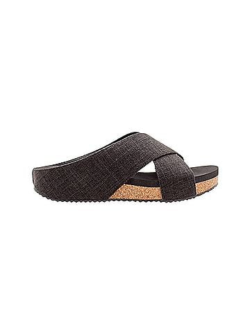 Volatile Women's Ablette Linen Cross Sandals in Black (view 1)