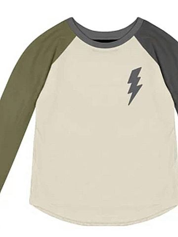 Tiny Whales Kid's Long Sleeve Bolt Tee (view 2)