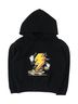 Tiny Tribe Graphic Black Boy's Thunder Skating Hoodie Size 4 - photo 1