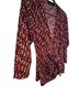 Evan Picone Print Multi Color 3/4 Sleeve Blouse Size L - photo 2