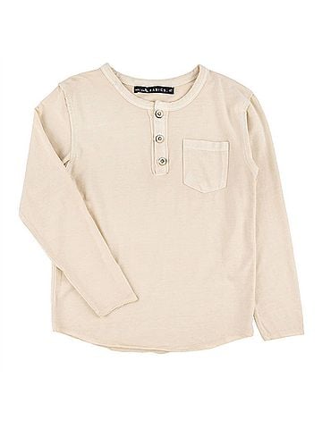 Miki Miette Kid's Buzz Henley Top (view 1)