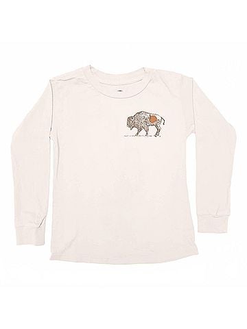 Tiny Whales Kid's Stay Wild Long Sleeve Tee (view 1)