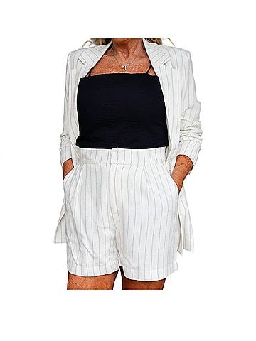 Bishop + Young Ticket To Paradise Sorrento Stripe Short (view 2)