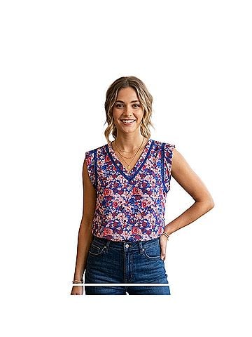 41Hawthorn Sleeveless Blouse (view 1)