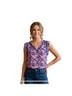 41Hawthorn 100% Polyester Floral Multi Color Sleeveless Blouse Size S - photo 1