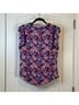 41Hawthorn 100% Polyester Floral Multi Color Sleeveless Blouse Size S - photo 3