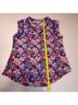 41Hawthorn 100% Polyester Floral Multi Color Sleeveless Blouse Size S - photo 9