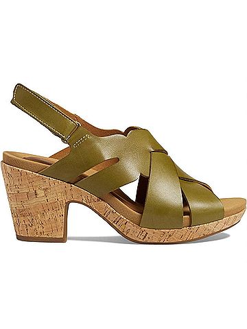Cobb Hill Alleah Sling Heel in Green (view 1)