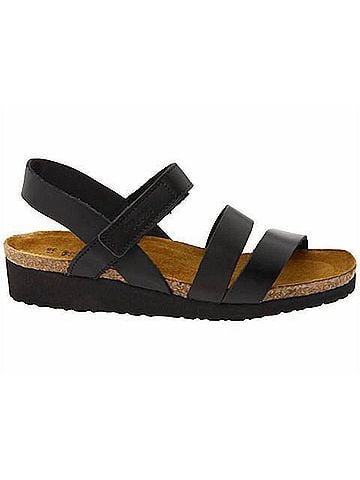 Naot Women's Kayla Sandal in Black (view 1)