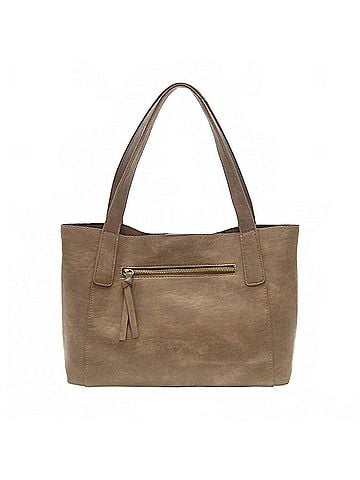 Joy Susan Women's Lottie Medium Tote Bag in Taupe (view 2)