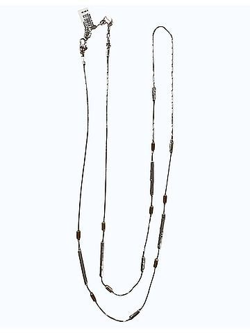 Brighton Women's Venezia Long Necklace in Silver/Gold (view 1)