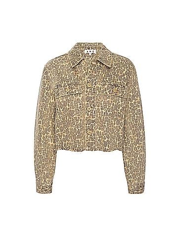 AMO Carly Jacket in Leopard (view 1)