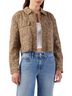 AMO Animal Print Brown Carly Jacket in Leopard Size M - photo 2