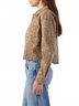 AMO Animal Print Brown Carly Jacket in Leopard Size M - photo 3