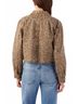 AMO Animal Print Brown Carly Jacket in Leopard Size M - photo 4