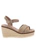 XTI Brown Women's Refresh Wedge Sandals Size 7 - photo 1
