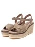 XTI Brown Women's Refresh Wedge Sandals Size 7 - photo 4