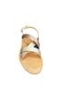 Pierre Dumas Gold Two Tone Sandals Size 7 1/2 - photo 2