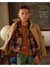 Appaman Solid Brown Flight Quilted Jacket Size 6 - photo 5