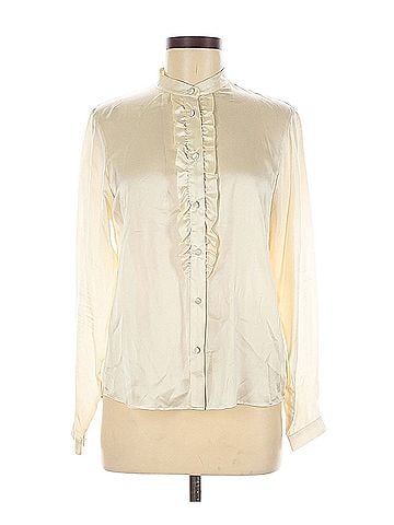 Ines de la Fressange for Uniqlo Long Sleeve Blouse (view 1)