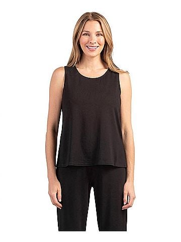 Habitat Easy Tank Top in Black (view 2)