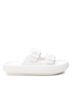 XTI White Women's Rubber Flat Sandals Size 9 - photo 1