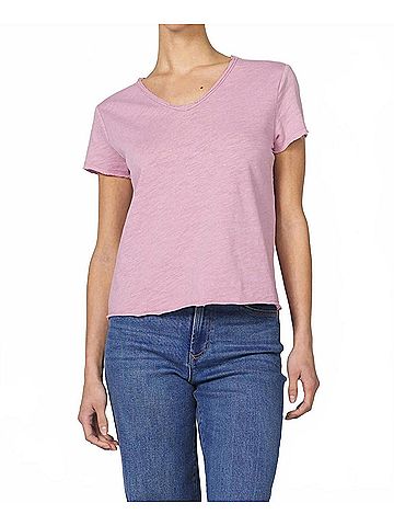 Dear John Vanya Tee in Lilas (view 2)