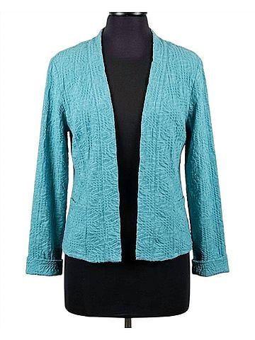 Habitat Women's Long Sleeve Cardigan in Dew Drop (view 2)