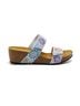 Eric Michael White Women's Liat Platform Sandals in White Multi Size 9 - photo 1