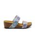 Eric Michael White Women's Liat Platform Sandals in White Multi Size 10 - photo 1
