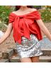 TCEC Silver Sassy Little Sequin Skort in Silver Size M - photo 4