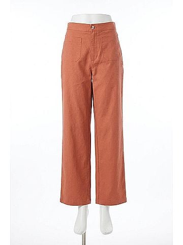 Wishlist Linen Pants With Pockets in Burlwood (view 1)