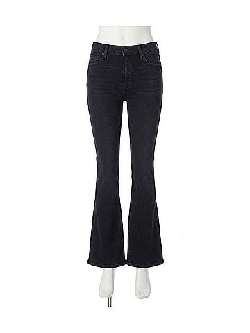 Mother Weekender Flared Leg Jeans in Nighty Night (view 1)