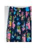 Escada 100% Silk Floral Black Silk Skirt Size 27 waist - photo 4