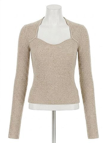 Isabel Marant Women's Pull Bailey Sweater in Beige (view 1)