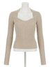 Isabel Marant Solid Brown Women's Pull Bailey Sweater in Beige Size 4 - photo 1