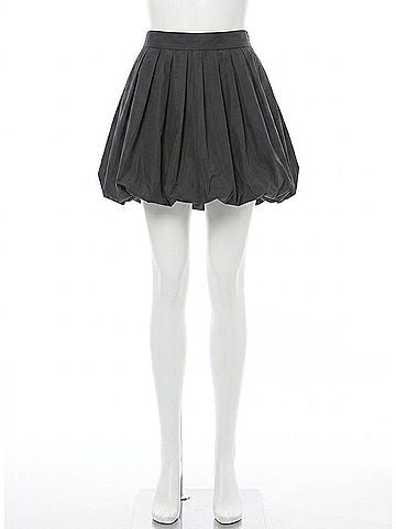 Hunter Bell Angelina Mini Skirt in Onyx (view 1)