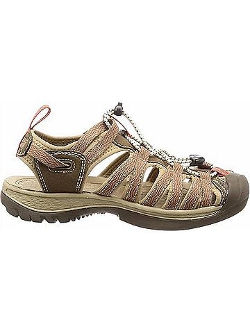 Keen Women's Whisper Sandal in Canteen / Langostino (view 1)