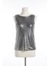Elan Silver Raz Top in Silver Size XS - photo 1