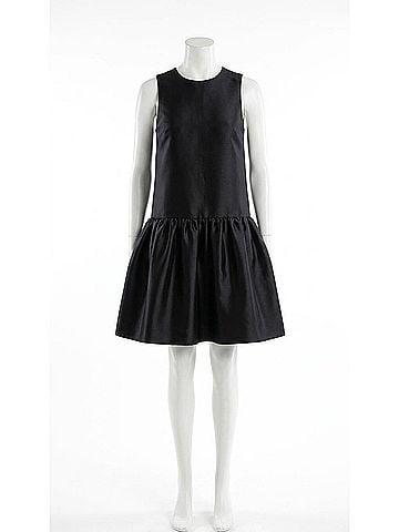 Hunter Bell Windsor Mini Dress in Onyx (view 1)